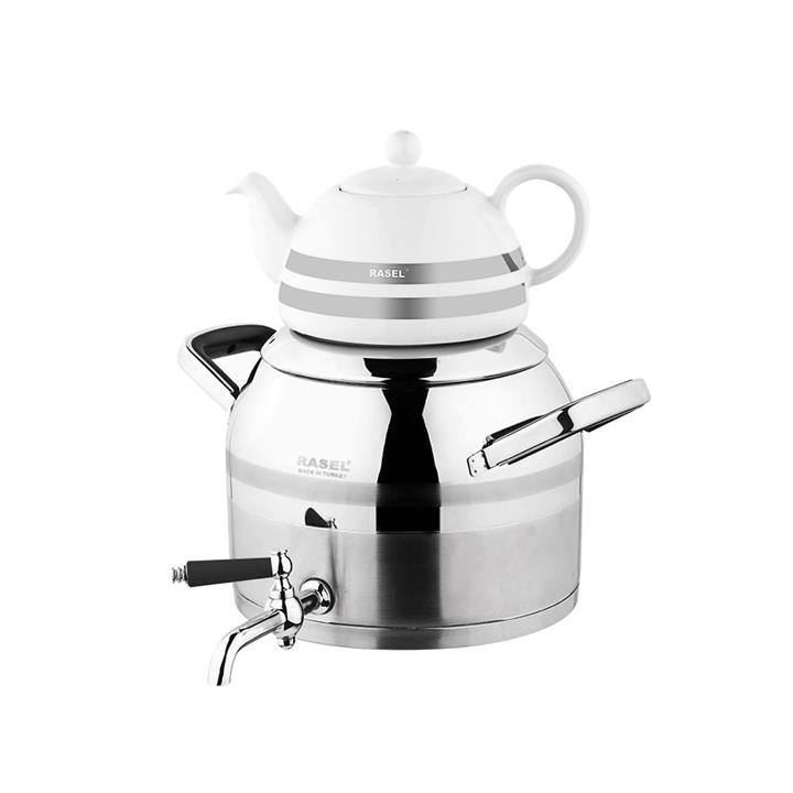 ست کتری و قوری راسل مدل R-123-01 Rasel Ocean R-123-01 Teapot And Kettle Set